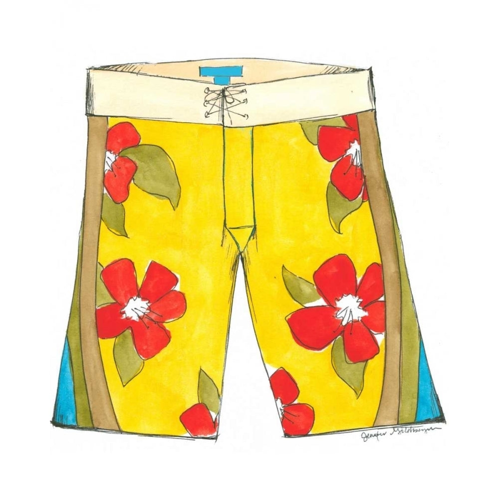 Surf Shorts IV Poster Print - Unknown-VARPDX42093D Image 1