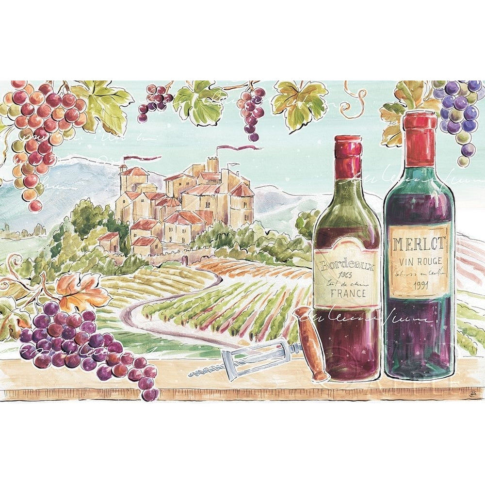 Wine Country II Poster Print by Daphne Brissonnet-VARPDX42147 Image 1