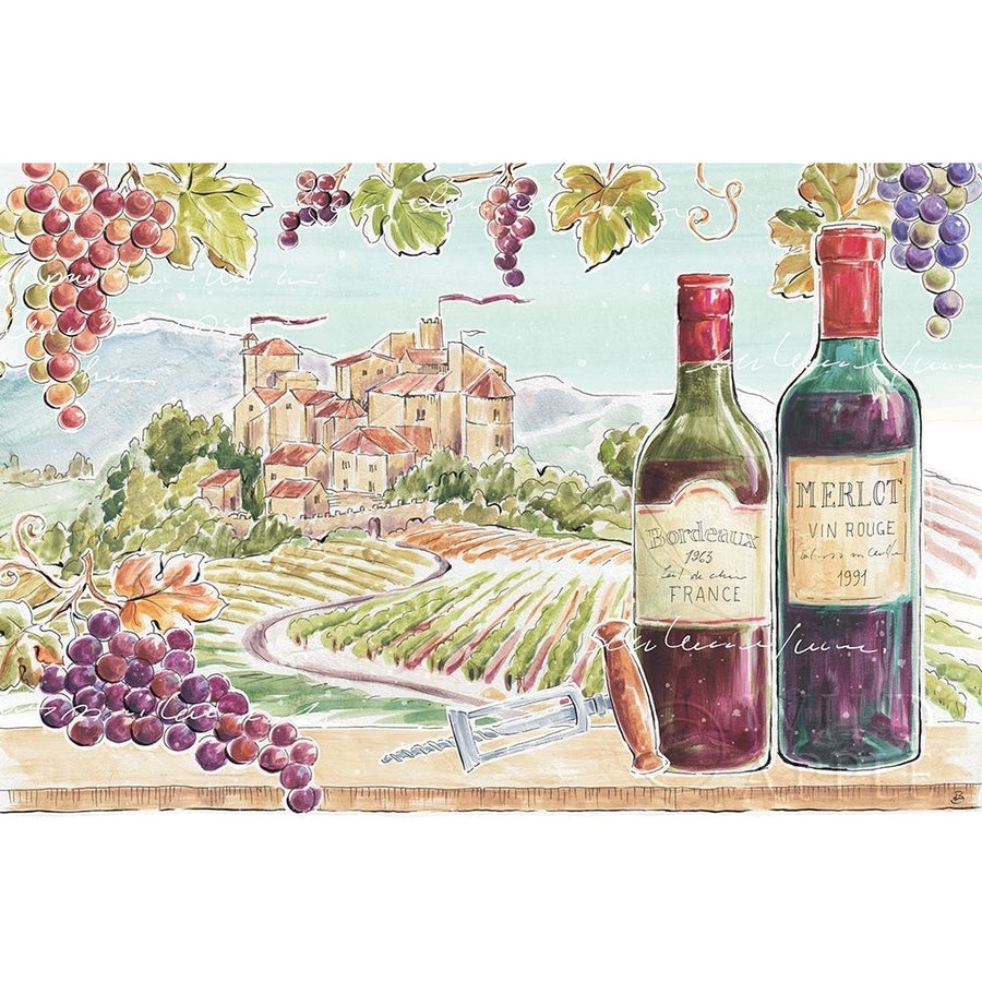 Wine Country II Poster Print by Daphne Brissonnet-VARPDX42147 Image 1