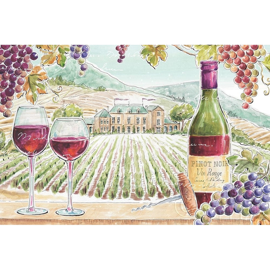 Wine Country I Poster Print by Daphne Brissonnet-VARPDX42146 Image 1