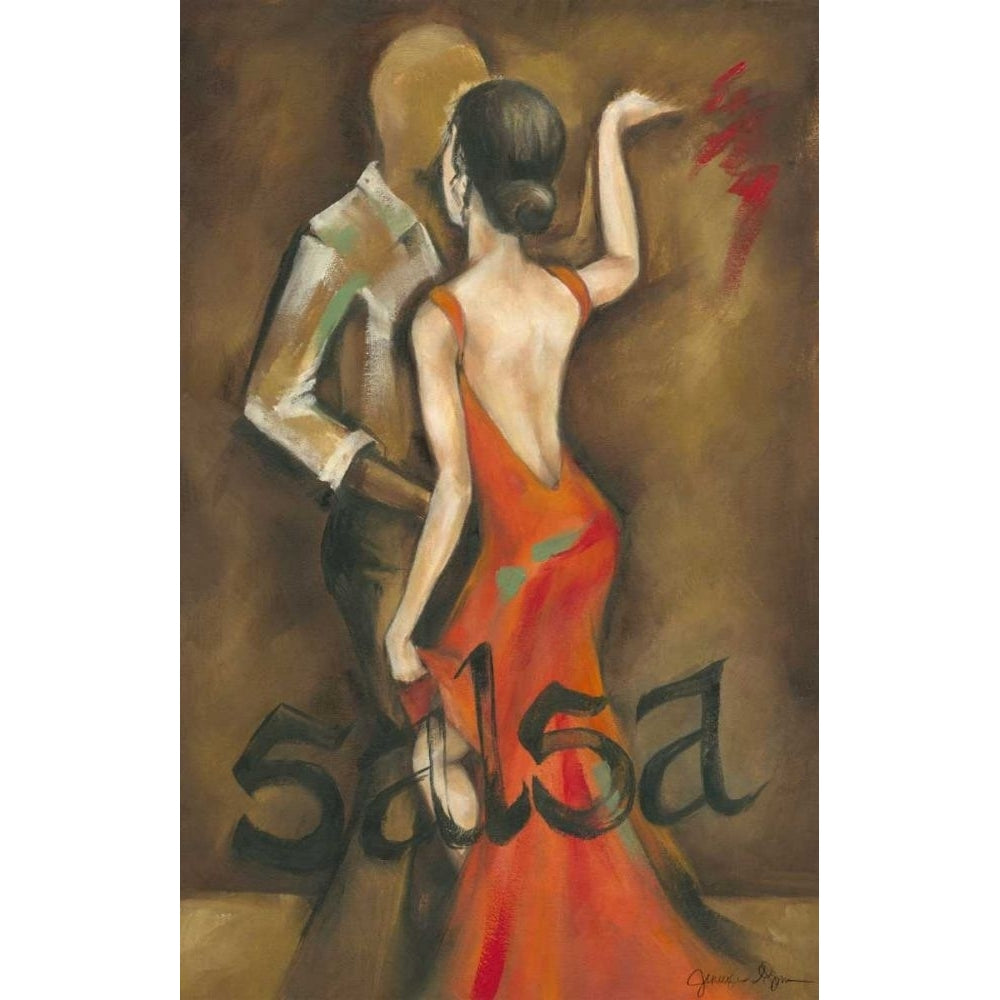 Salsa Poster Print - Jennifer Goldberger-VARPDX42152D Image 1