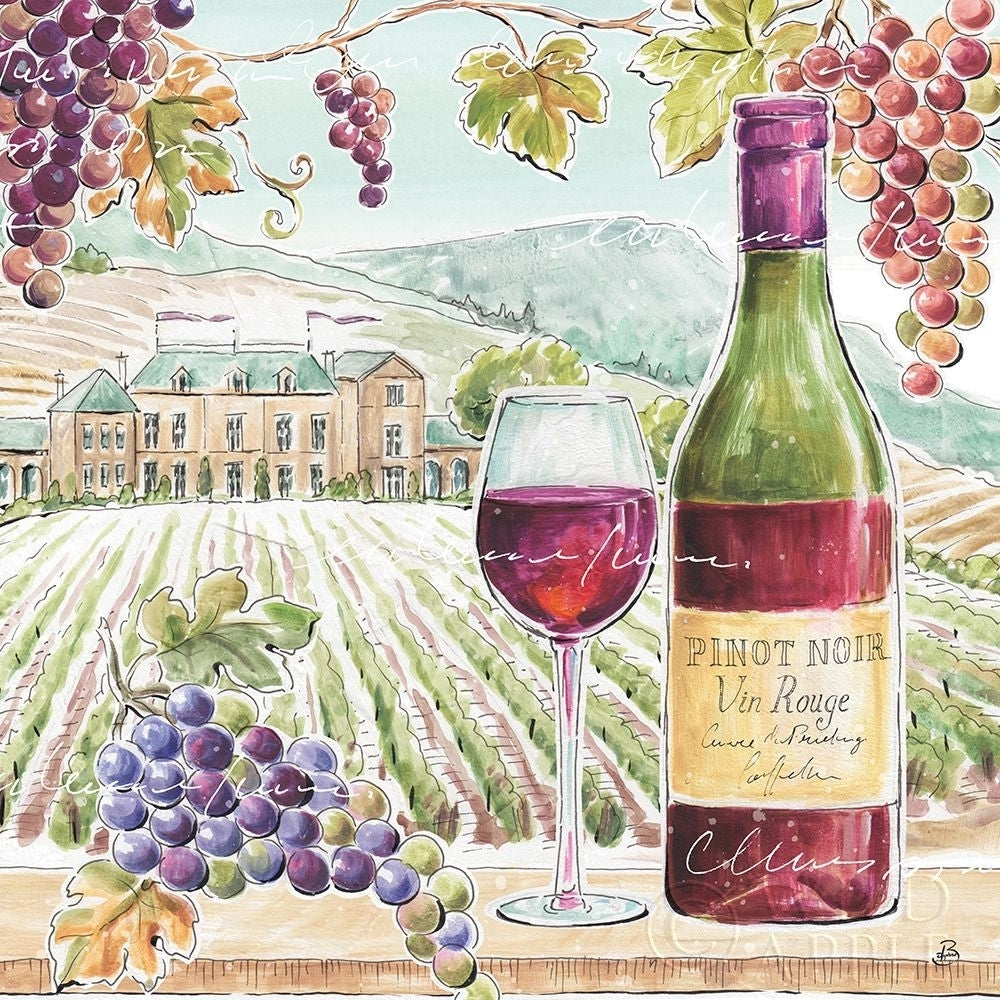 Wine Country IV Poster Print by Daphne Brissonnet-VARPDX42149 Image 1