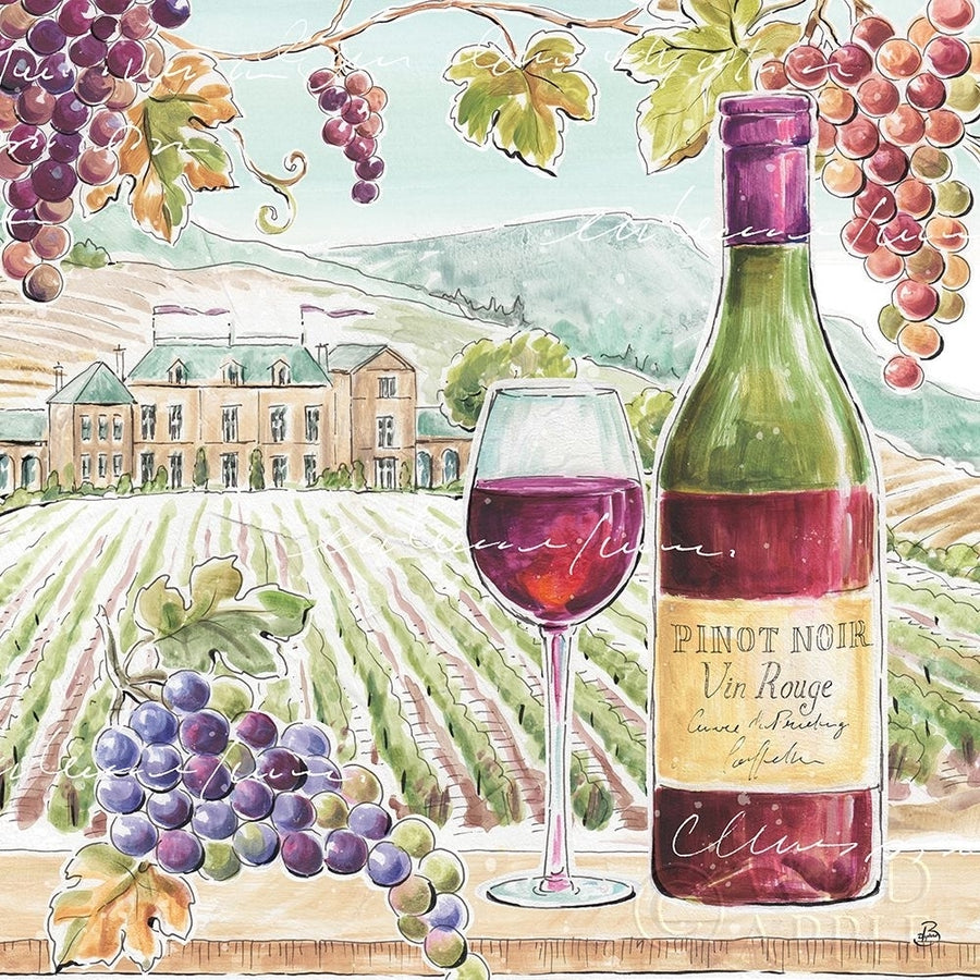 Wine Country IV Poster Print by Daphne Brissonnet-VARPDX42149 Image 1