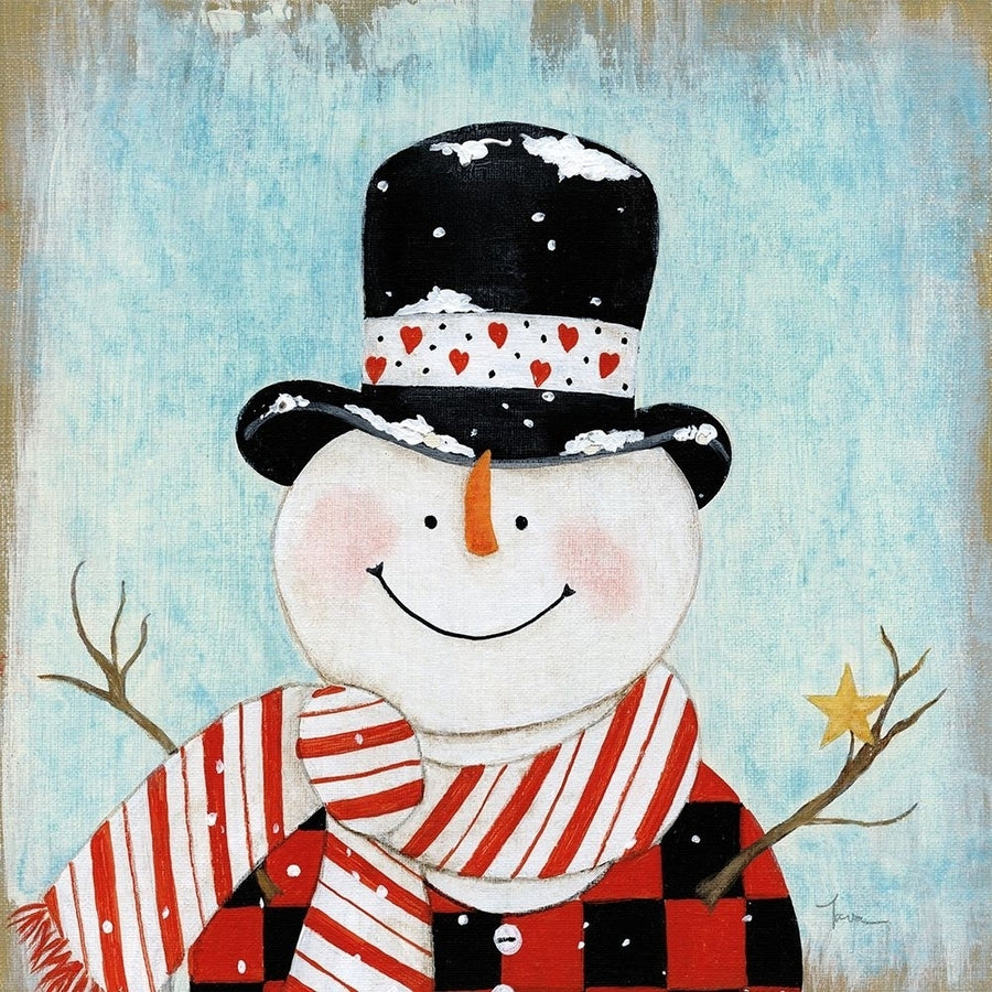 Dapper Snowman I Poster Print by Tava Studios Tava Studios-VARPDX42365 Image 1