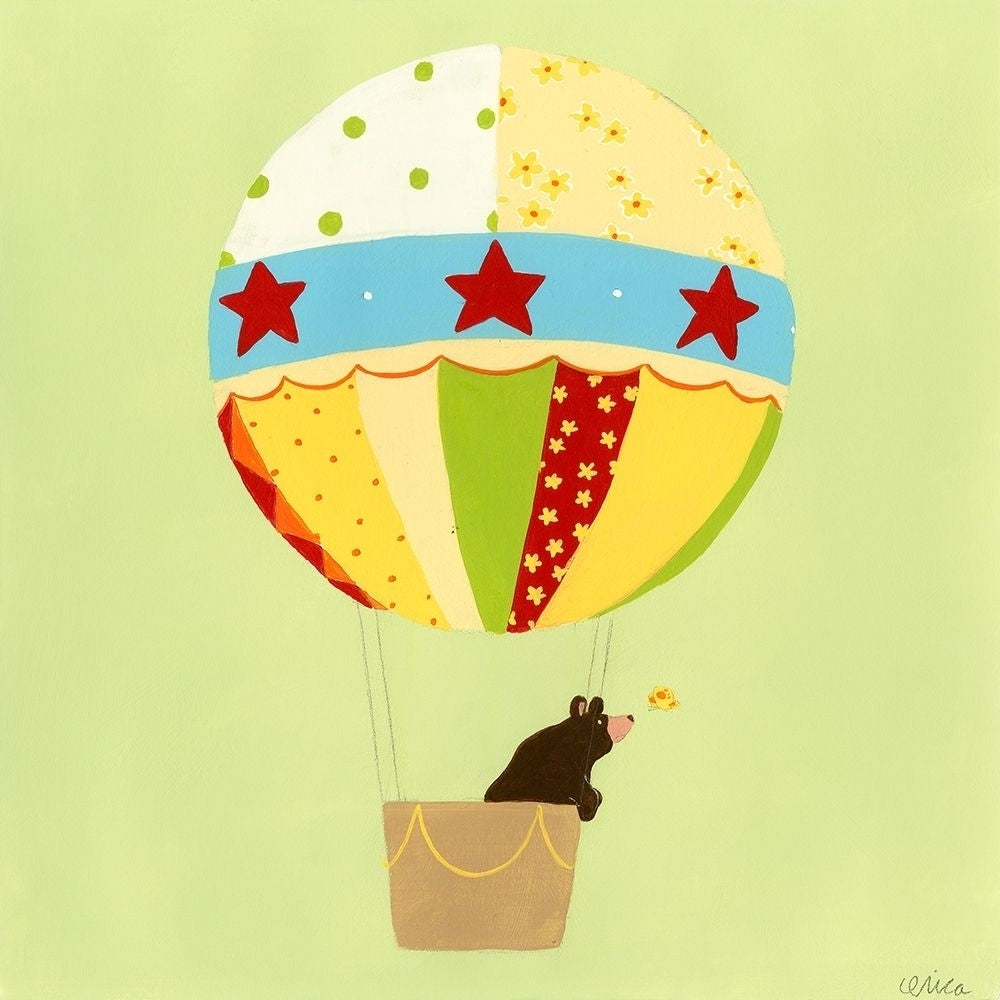 Up Up and Away I Poster Print - June Erica Vess-VARPDX42400D Image 1