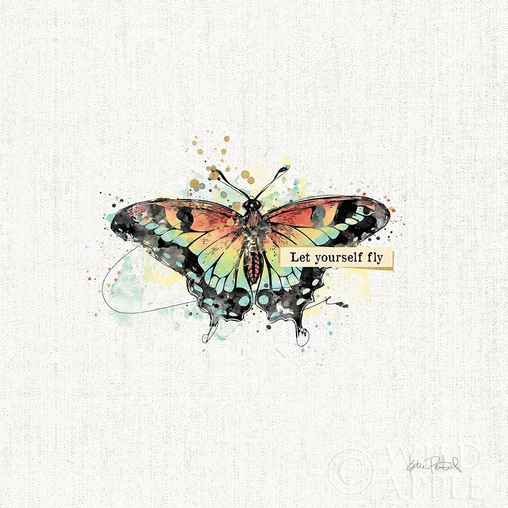 Thoughtful Butterflies IV Poster Print by Katie Pertiet-VARPDX42472 Image 1