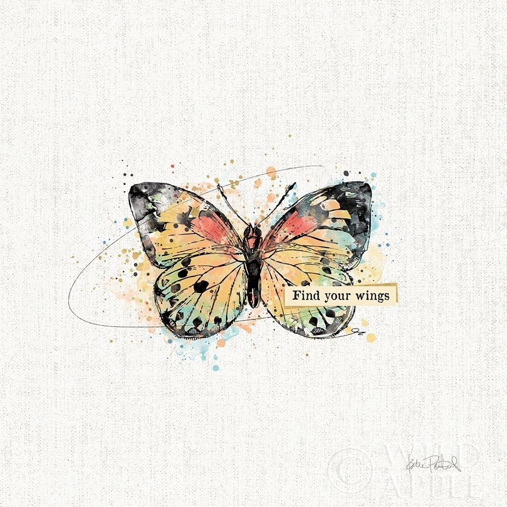 Thoughtful Butterflies II Poster Print by Katie Pertiet-VARPDX42470 Image 1