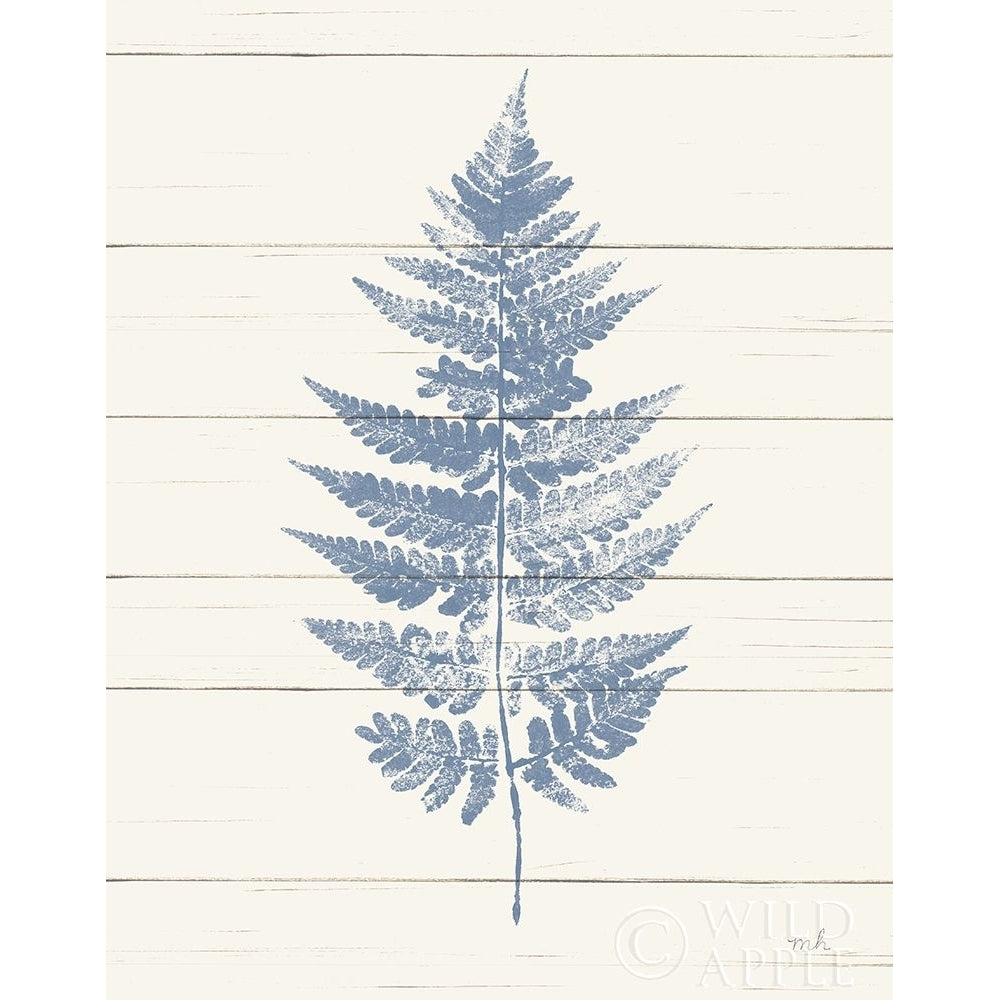 Fern Print I Blue Crop Poster Print by Moira Hershey-VARPDX42746 Image 1