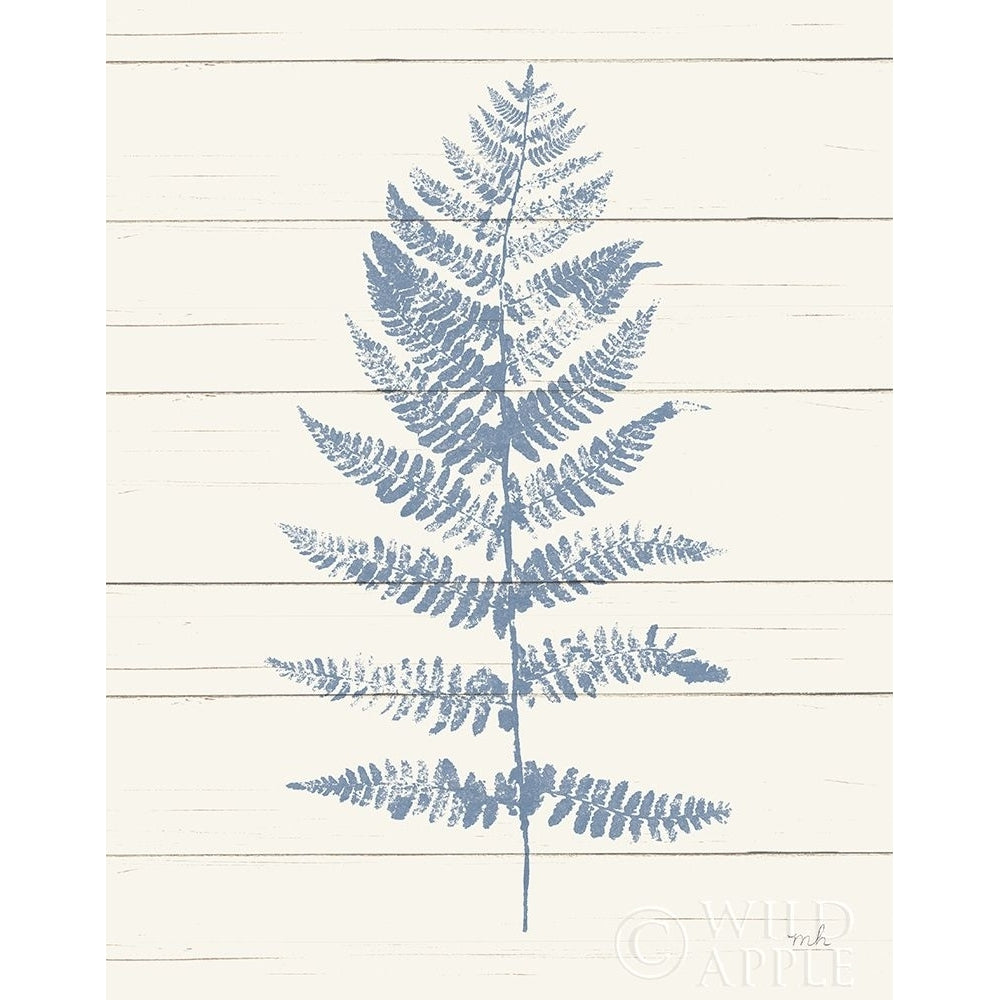 Fern Print II Blue Crop Poster Print by Moira Hershey-VARPDX42747 Image 1