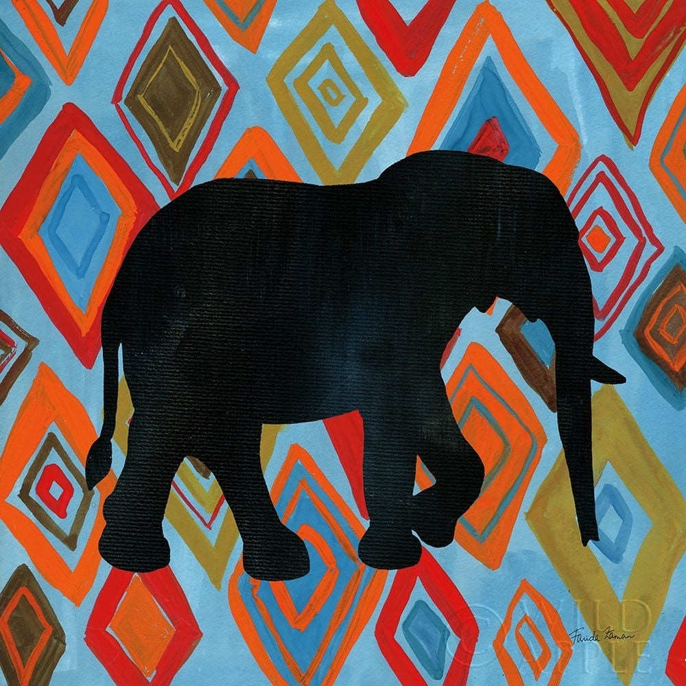 African Animal I Poster Print by Farida Zaman-VARPDX42837 Image 1