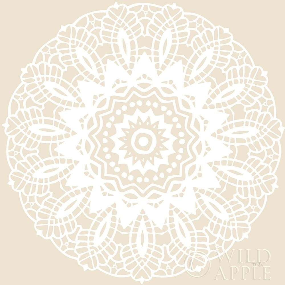 Contemporary Lace Neutral II Poster Print by Moira Hershey-VARPDX43016 Image 1