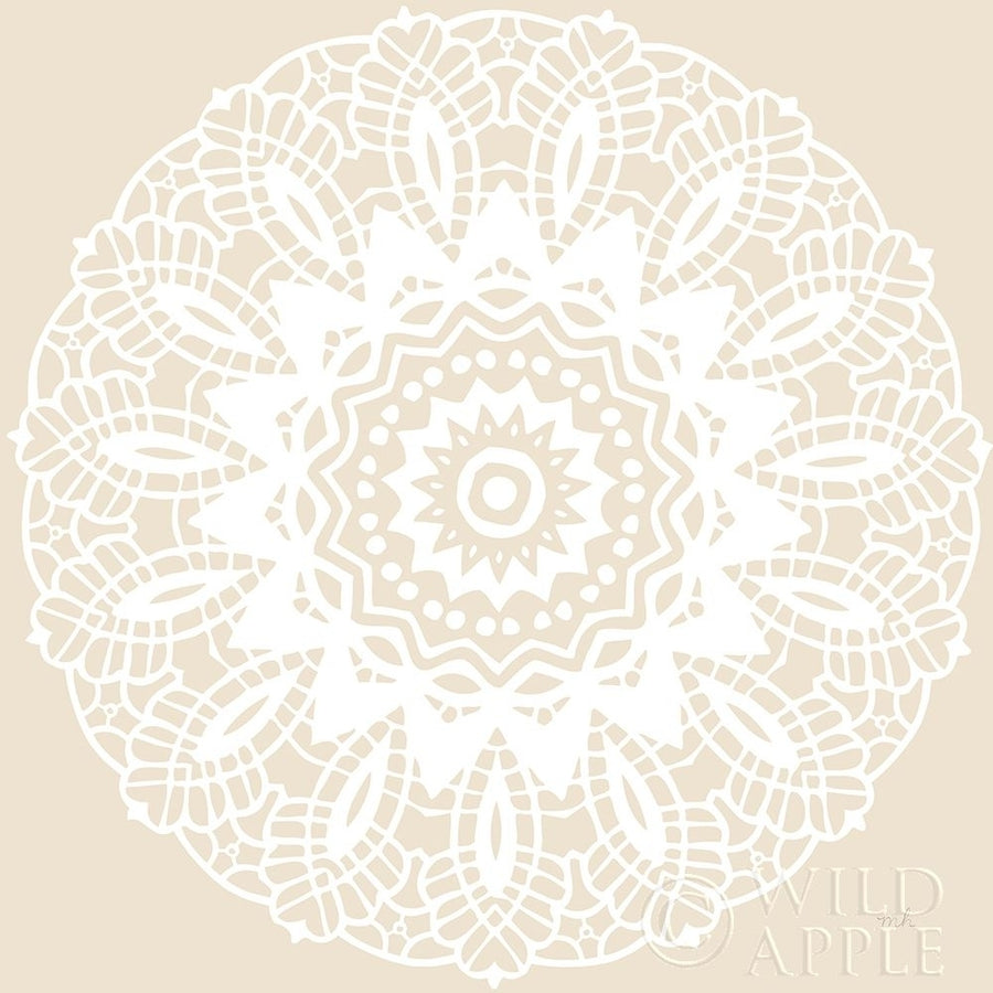 Contemporary Lace Neutral II Poster Print by Moira Hershey-VARPDX43016 Image 1