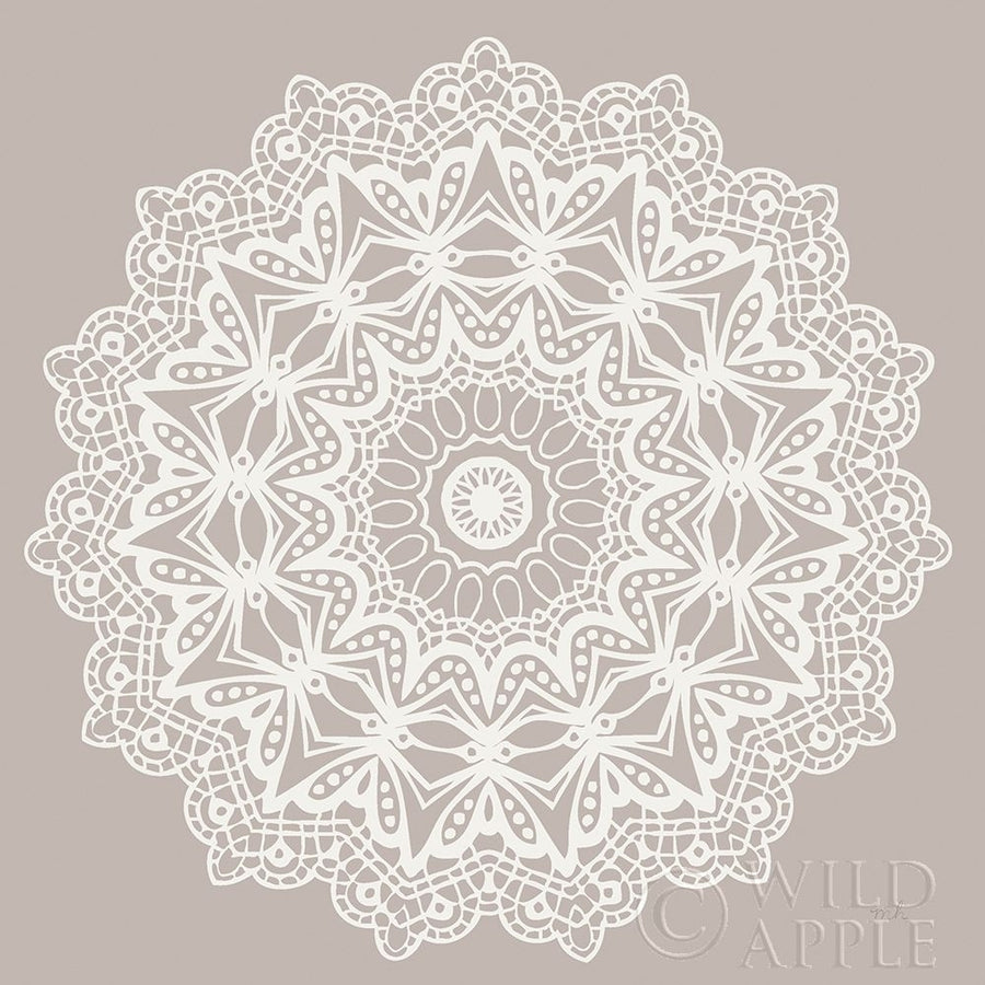 Contemporary Lace Neutral VI Poster Print by Moira Hershey-VARPDX43018 Image 1