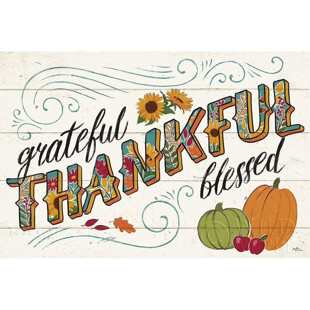 Thankful I White Poster Print by Janelle Penner-VARPDX43108 Image 1