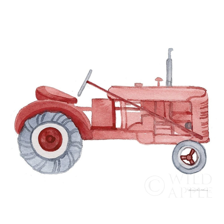 Life on the Farm Tractor Element Poster Print by Kathleen Parr McKenna-VARPDX43142 Image 1