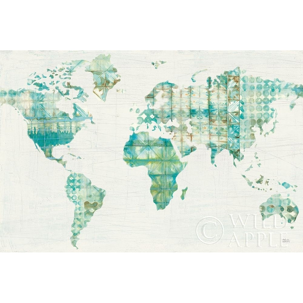 Kanari Map Poster Print by Melissa Averinos-VARPDX43215 Image 1