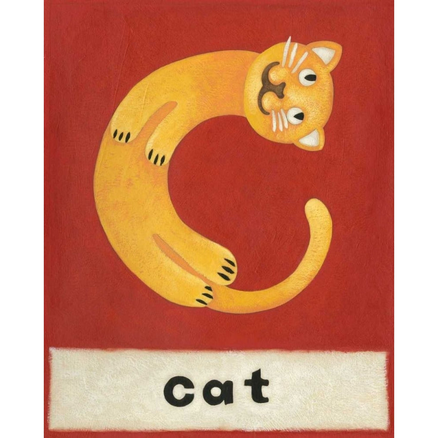 C is for Cat Poster Print - Chariklia Zarris-VARPDX43259D Image 1