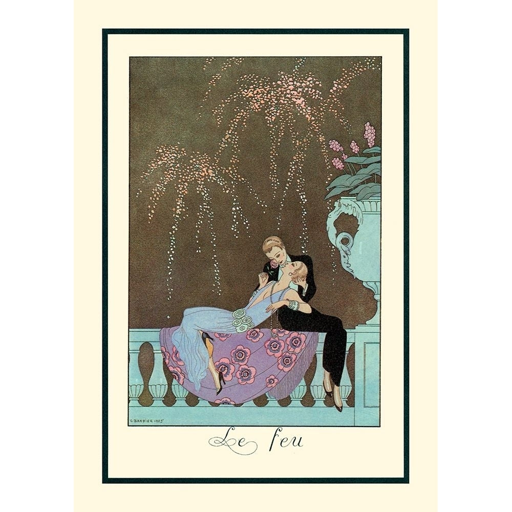 Le Feu Poster Print - George Barbier-VARPDX43264D Image 1