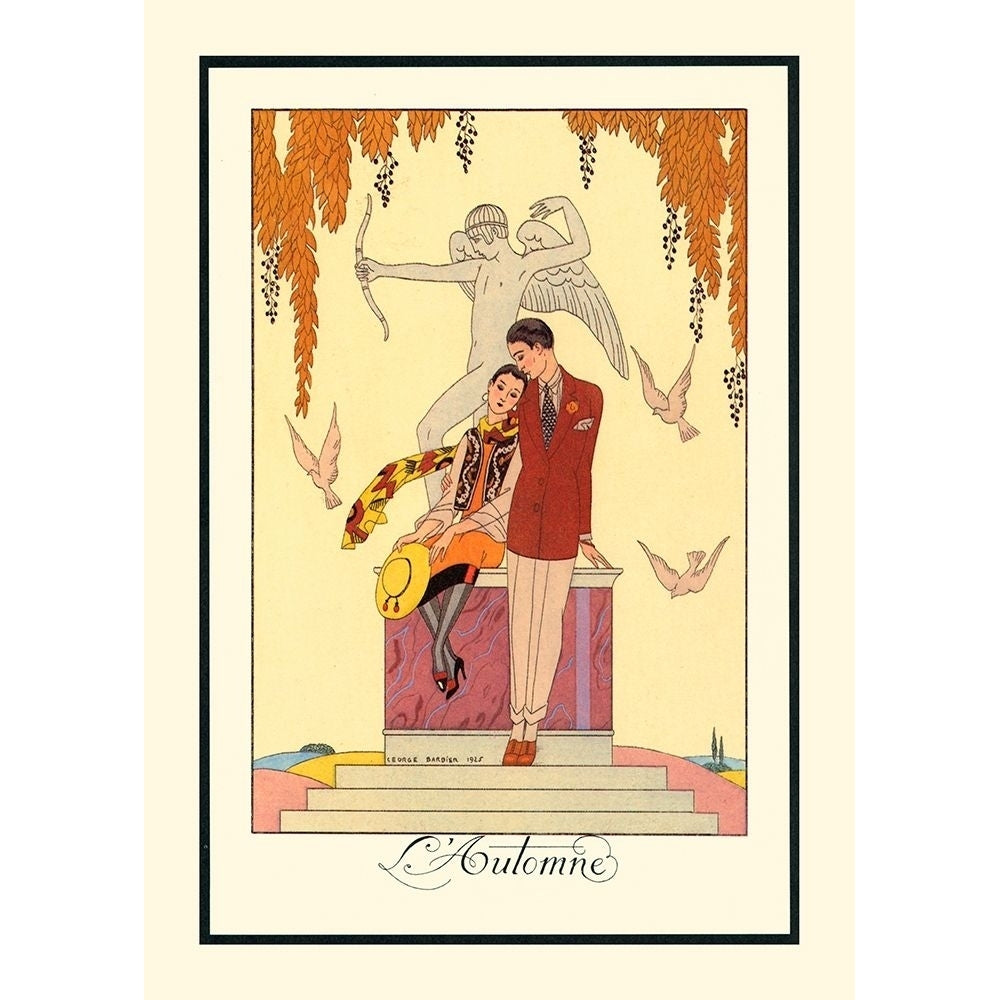 L Automne Poster Print - George Barbier-VARPDX43271D Image 1