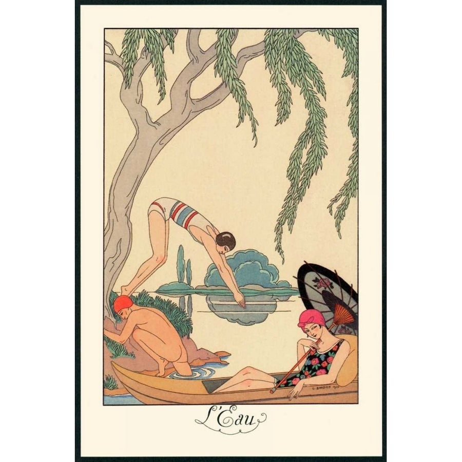 LEau Poster Print - George Barbier-VARPDX43266D Image 1