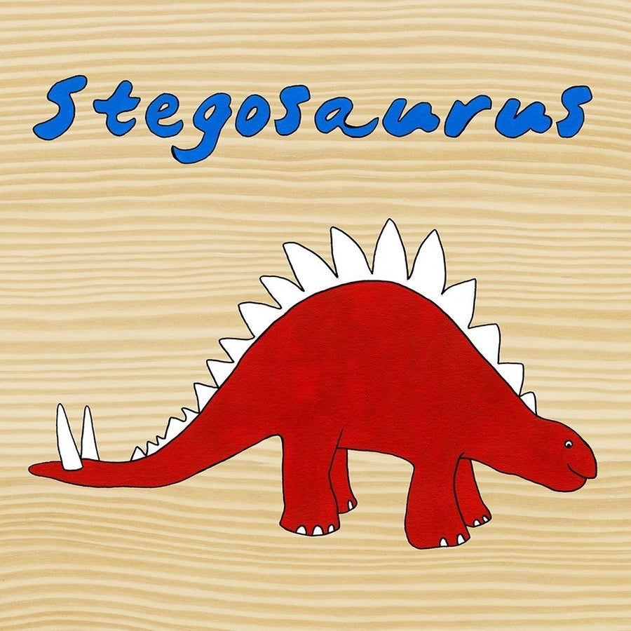 Stegosaurus Poster Print - Megan Meagher-VARPDX43356D Image 1