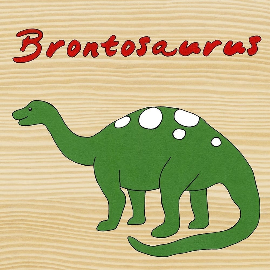 Brontosaurus Poster Print - Megan Meagher-VARPDX43358D Image 1