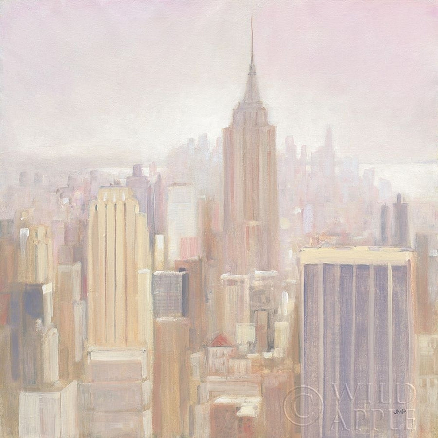 Manhattan in the Mist Poster Print by Julia Purinton-VARPDX43390 Image 1