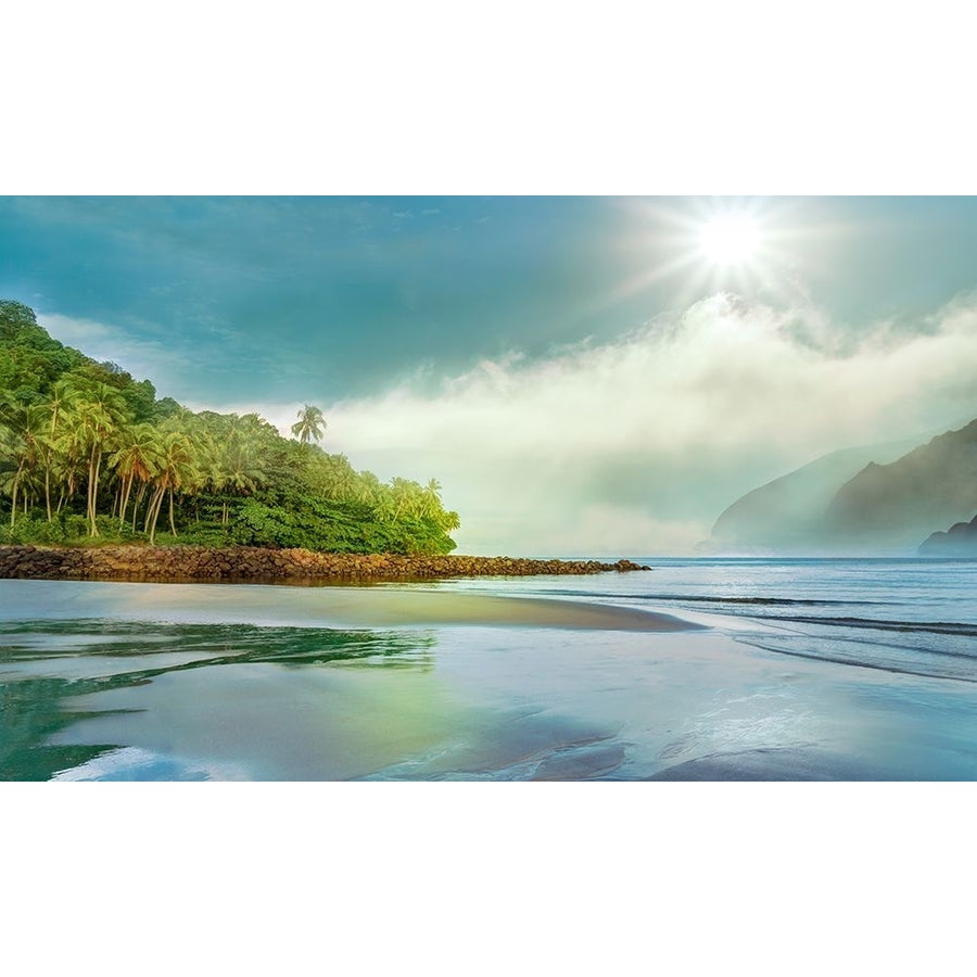 Jungle Meets the Sea Poster Print - Mike Calascibetta-VARPDX43506 Image 1