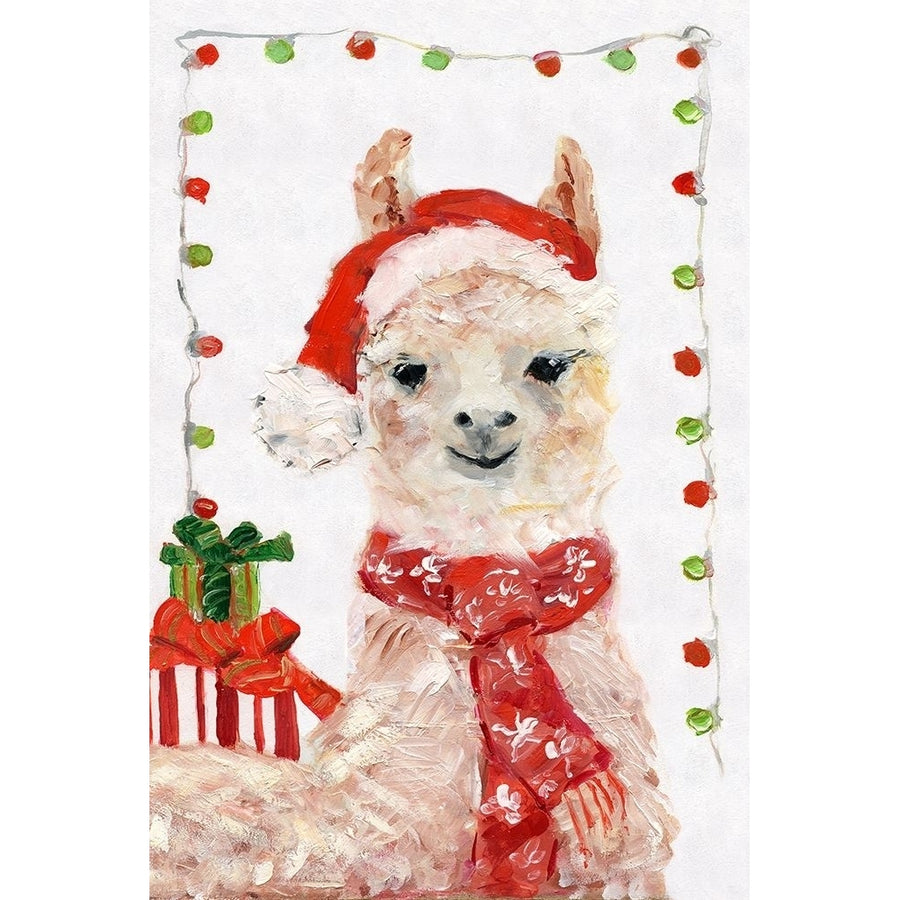 Holiday Llama I by Sally Swatland-VARPDX43711 Image 1