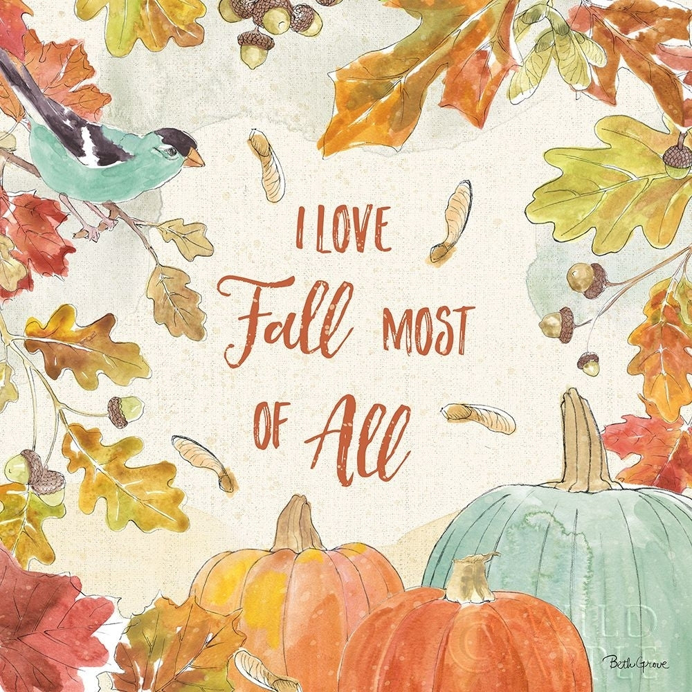 Falling for Fall III Poster Print by Beth Grove-VARPDX43736 Image 1