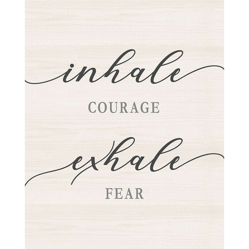 Exhale Fear Poster Print - CAD Designs-VARPDX43750 Image 1