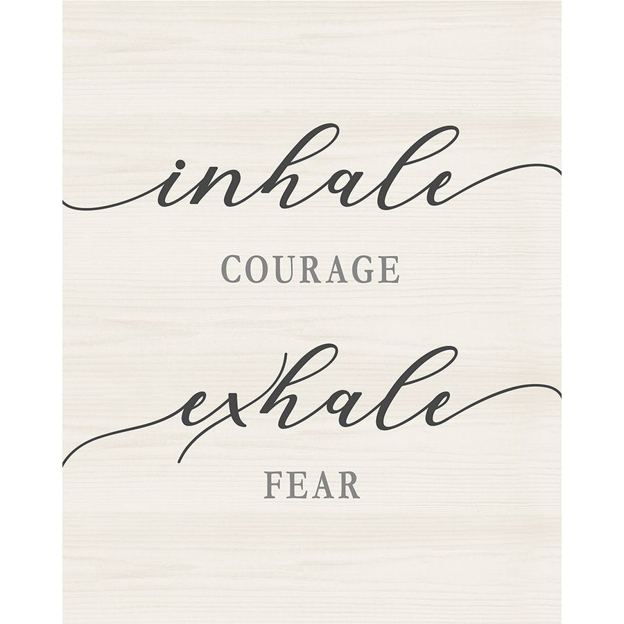 Exhale Fear Poster Print - CAD Designs-VARPDX43750 Image 1