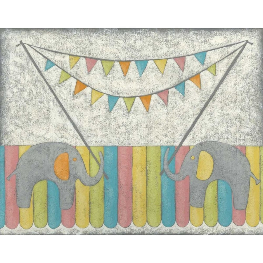 Carnival Elephants Poster Print - Chariklia Zarris-VARPDX43781D Image 1