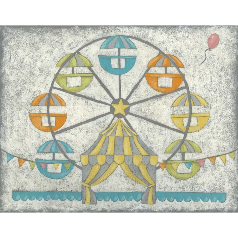 Carnival Ferris Wheel Poster Print - Chariklia Zarris-VARPDX43783D Image 1