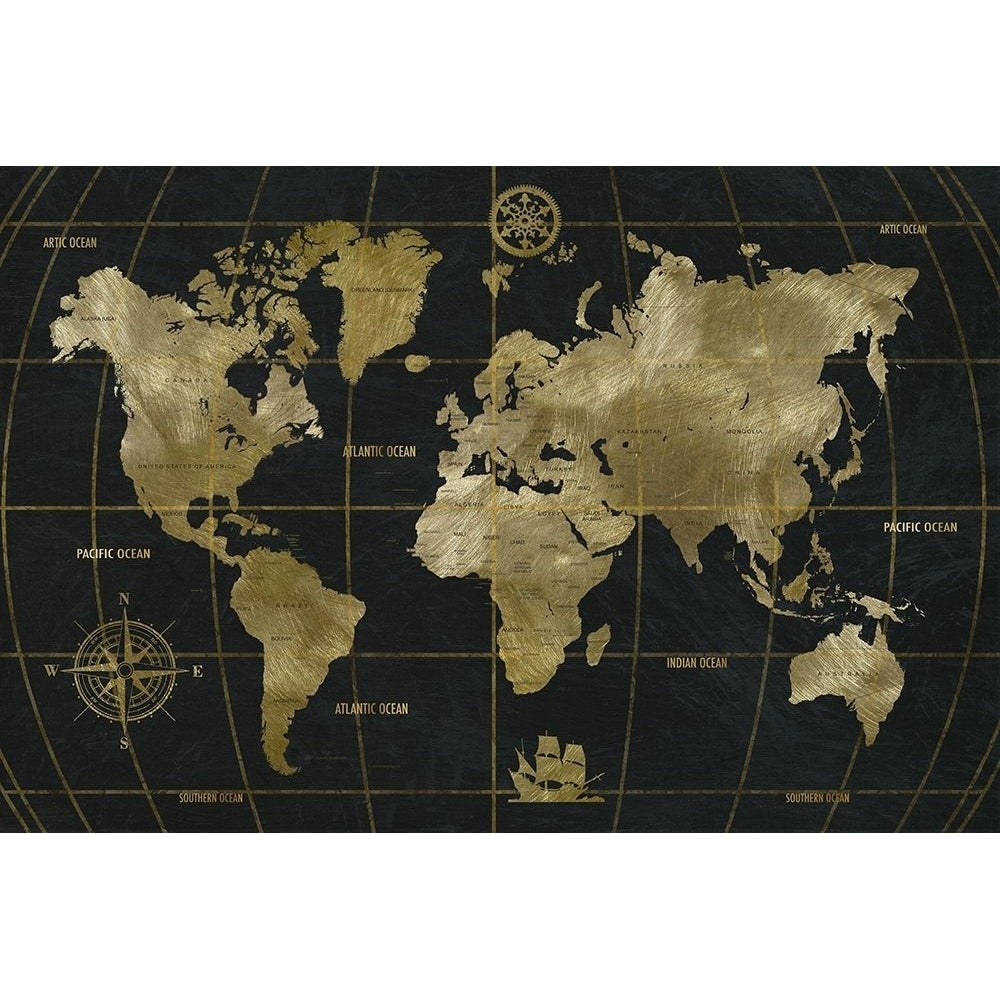 Golden World Poster Print by Nan Nan-VARPDX43800 Image 1