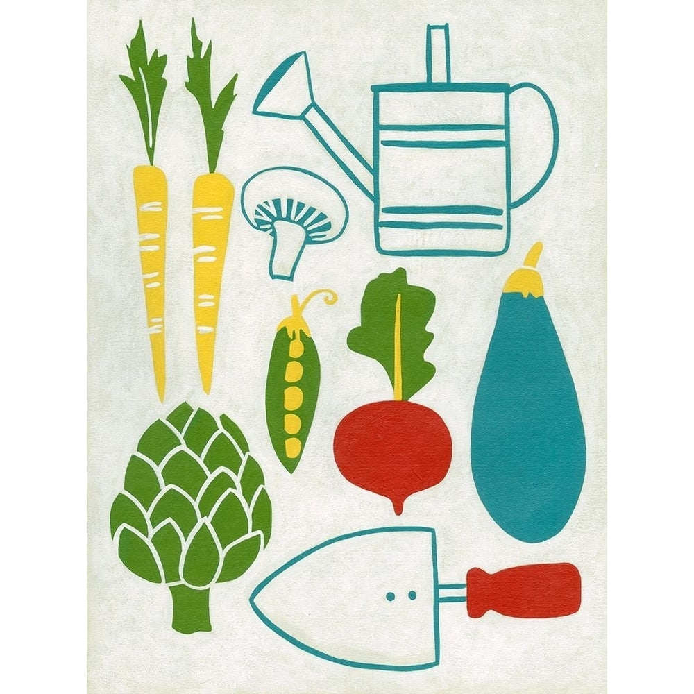 Sunday Garden Poster Print - Chariklia Zarris-VARPDX43852D Image 1