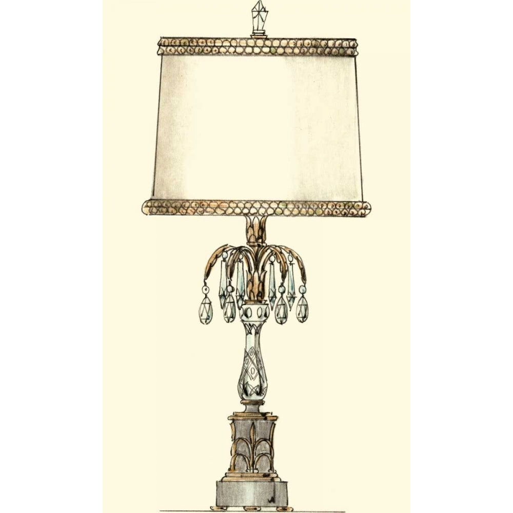 Boudoir Lamp IV Poster Print - Unknown-VARPDX43892D Image 1