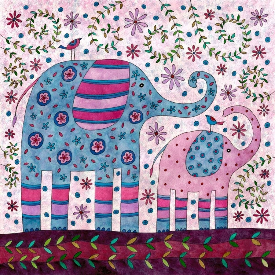 Elephant Walk Poster Print - Kim Conway-VARPDX43994D Image 1