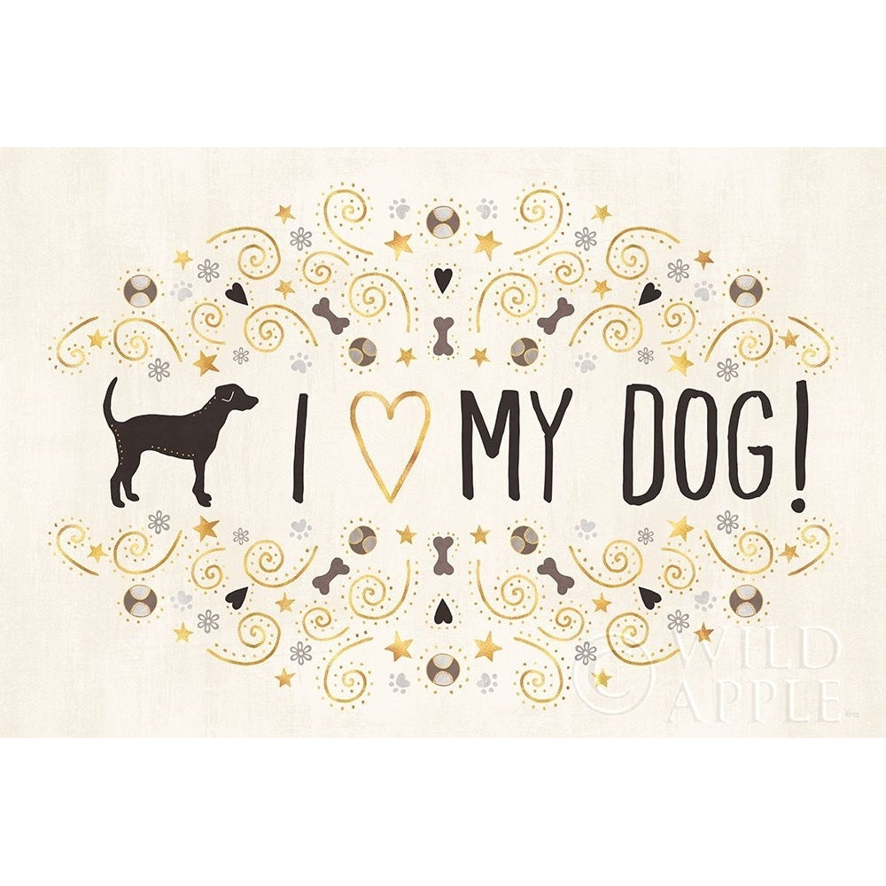 Otomi Dogs I Neutral Poster Print by Veronique Charron-VARPDX44045 Image 1