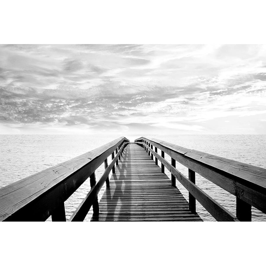 Pier Reflections Poster Print by Natalie Carpentieri-VARPDX44073 Image 1