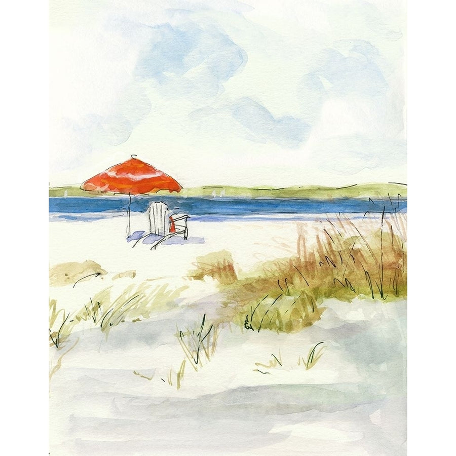 Sketchy Beach I by Sally Swatland-VARPDX44106 Image 1