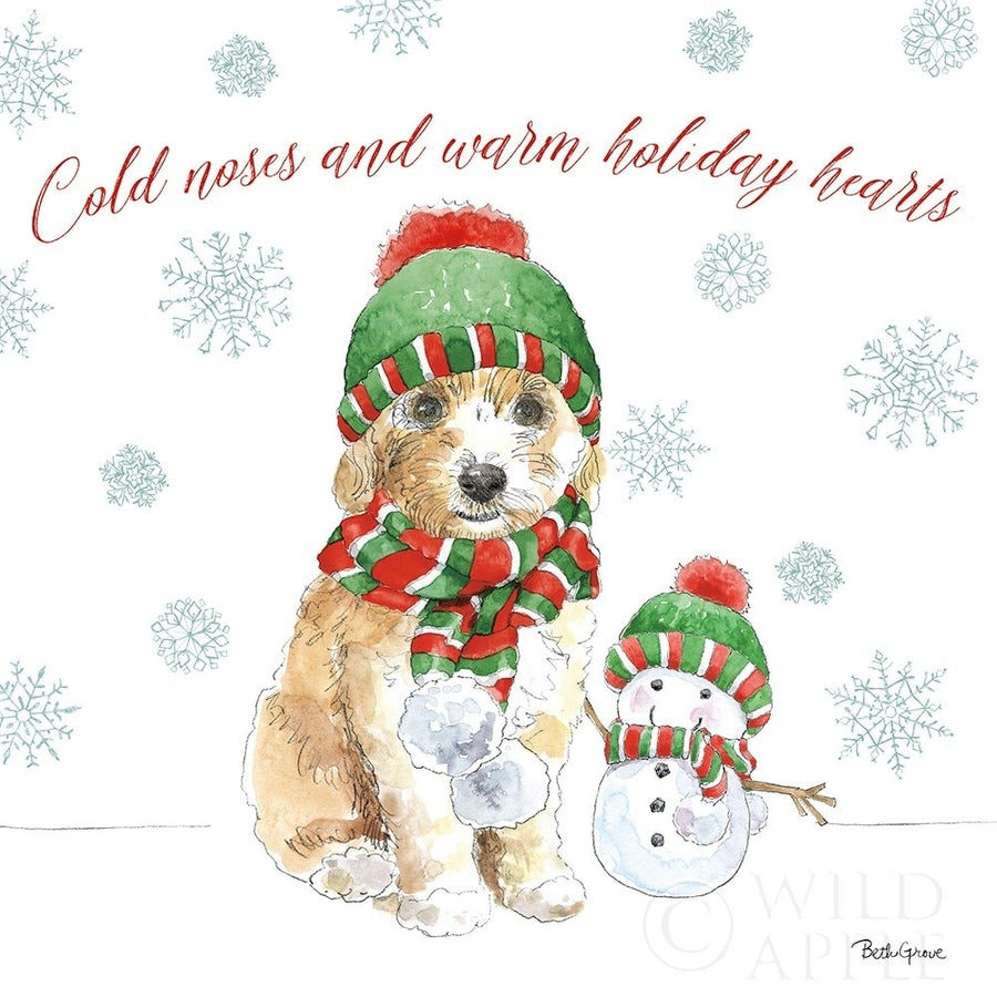 Holiday Paws IV Poster Print by Beth Grove-VARPDX44151 Image 1