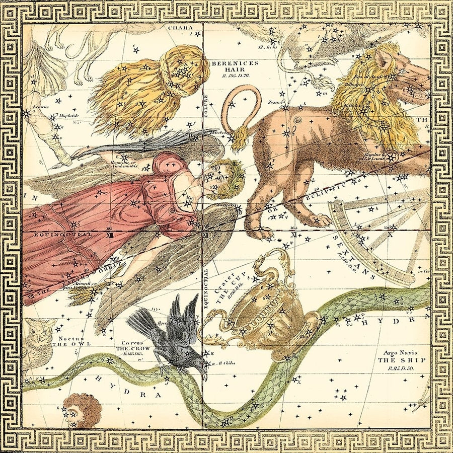 Zodiac Chart I Poster Print - Studio Vision-VARPDX44244D Image 1