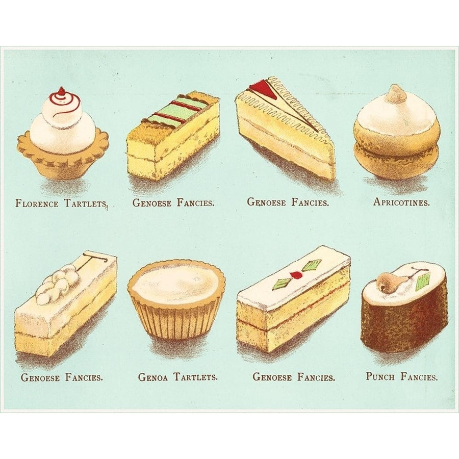 Fanciful Cakes and Tarts II Poster Print - Studio Vision-VARPDX44289D Image 1