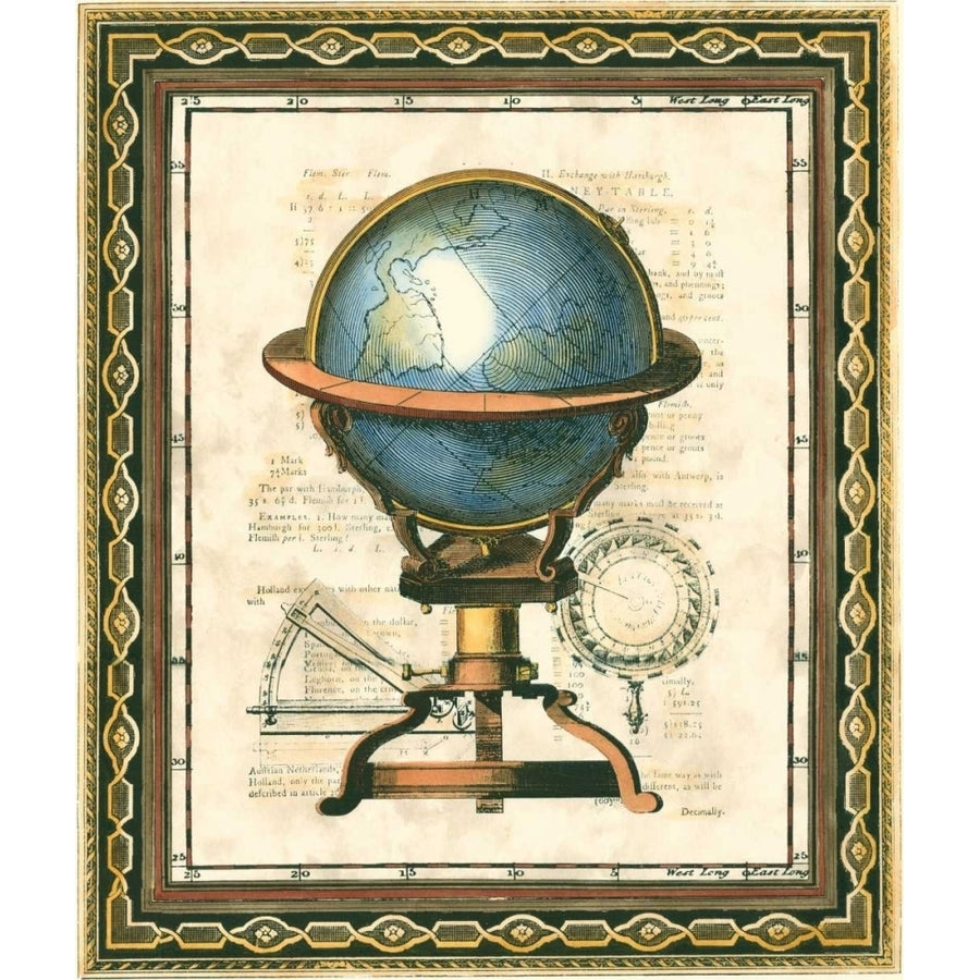 Traditional Globe II Poster Print - Studio Vision-VARPDX44295D Image 1