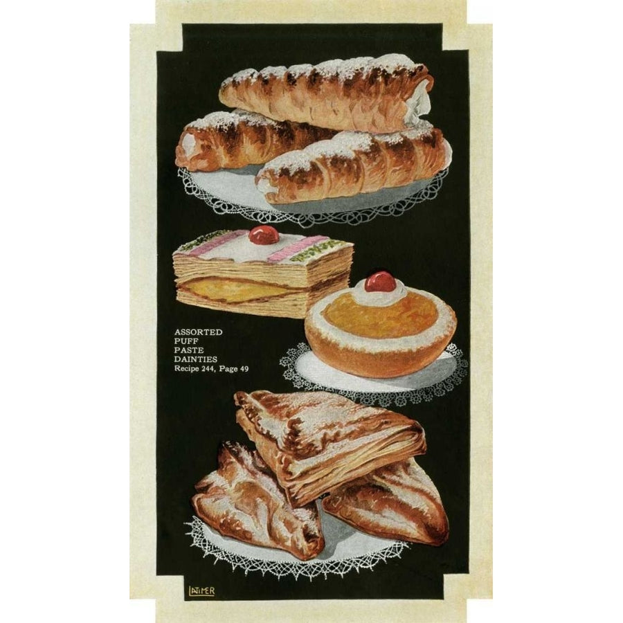 French Pastries II Poster Print - Unknown-VARPDX44397D Image 1