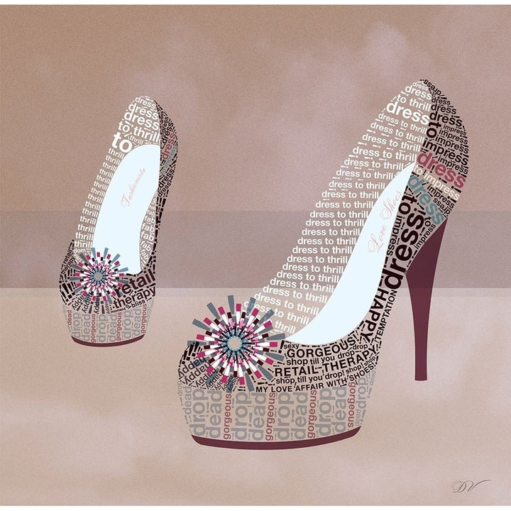 Pretty Shoe Poster Print by Dominique Van Roey-VARPDX443VAR1005 Image 2