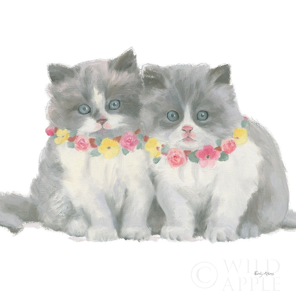 Cutie Kitties VIII Poster Print by Emily Adams-VARPDX44470 Image 1