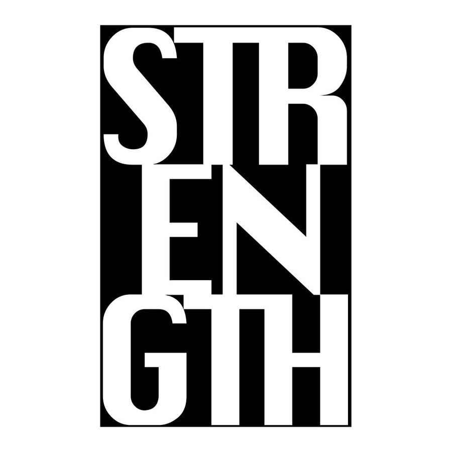 Strength Poster Print - CAD Designs-VARPDX44484 Image 1