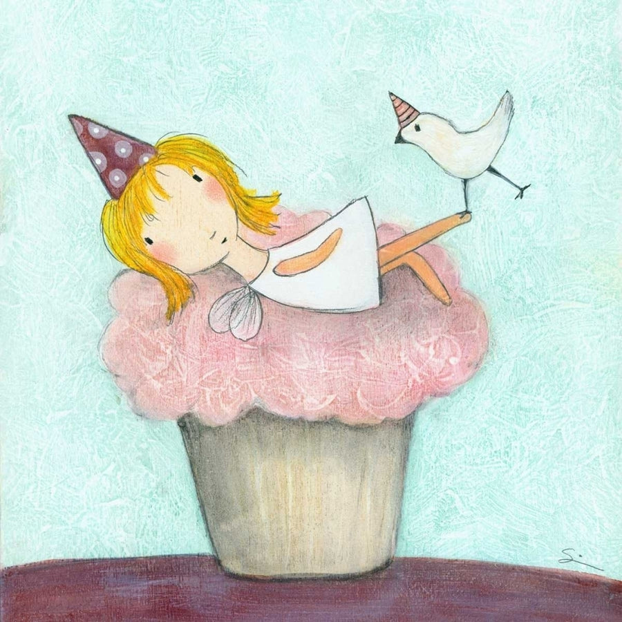 Cupcake Fairy Poster Print - Carla Sonheim-VARPDX44598D Image 1